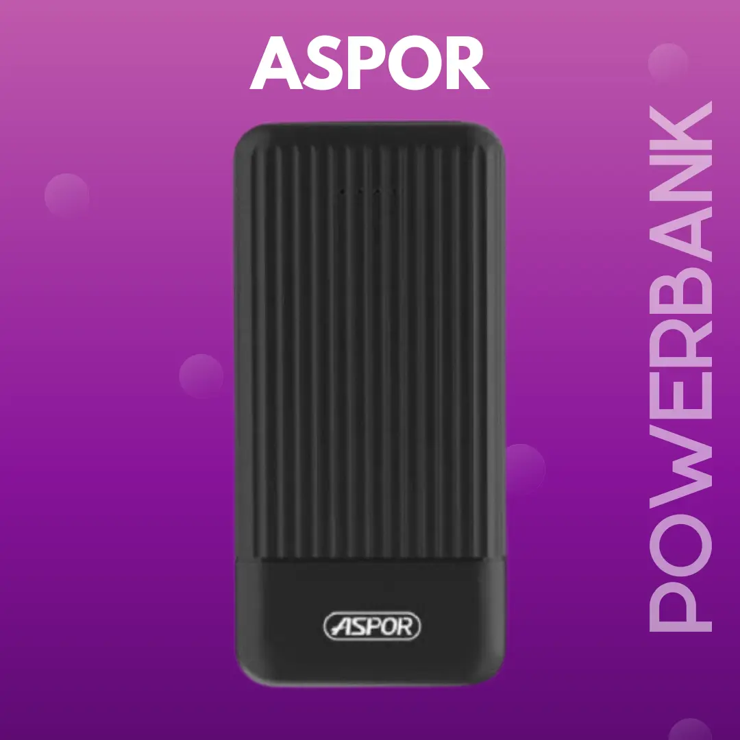 Aspor A323 Power Bank 10000mAh 2 Outputs Aspor A323 Power Bank 10000mAh 2 Outputs