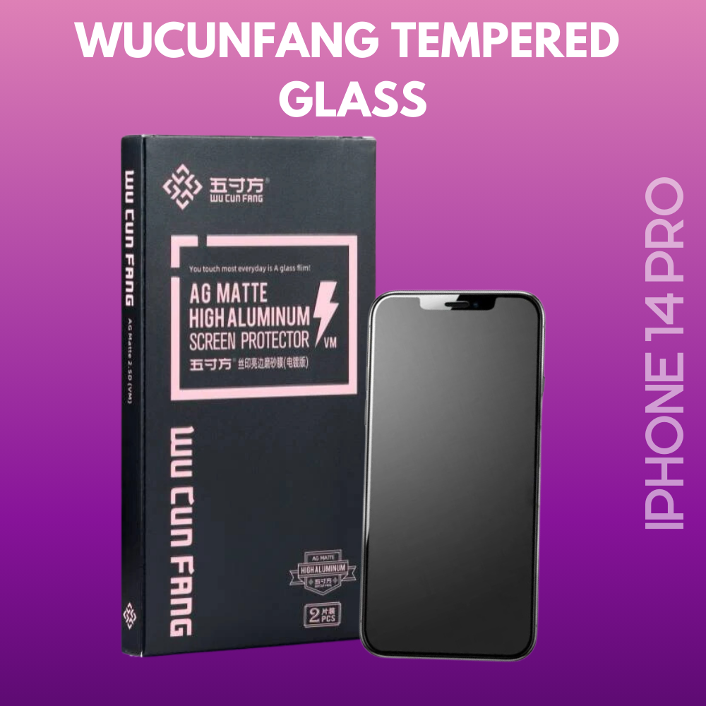 1720707855_Tempered20Glass20for20iPhone201420Pro.png WuCunFang Anti Impact Anti Oil/Water Tempered Glass for iPhone 14 Pro - Image 1