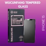 WuCunFang Anti Impact Anti Oil/Water Tempered Glass for iPhone 15