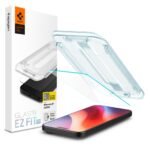 Spigen GLAStR EZ FIT HD for iPhone 15 Pro Max Premium Tempered Glass with Auto Align technology - 2 PACK
